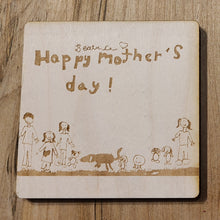 Load image into Gallery viewer, Hand Drawn Image Engraved onto Coaster or Plaque