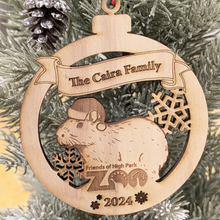 Load image into Gallery viewer, Friends of High Park Zoo 2024 Customized Ornament