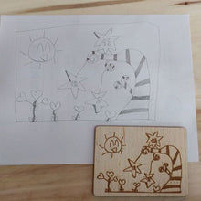 Load image into Gallery viewer, Hand Drawn Image Engraved onto Coaster or Plaque