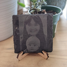 Load image into Gallery viewer, Engraved Photo Coaster or Plaque

