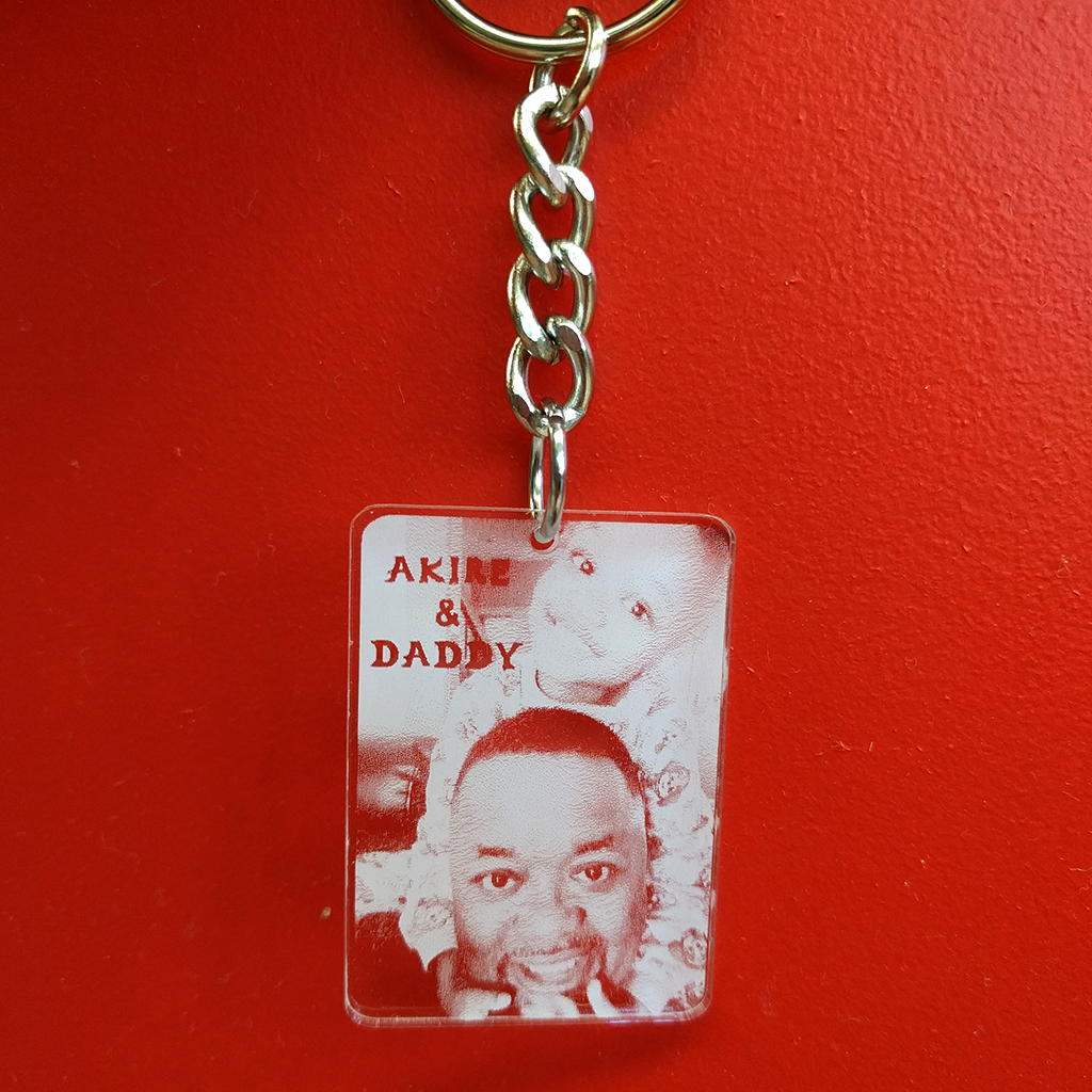 Custom photo hot sale viewer keychain