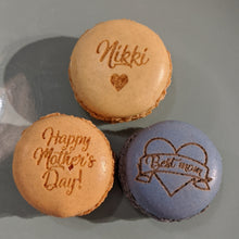 Load image into Gallery viewer, Laser Engraved Macarons
