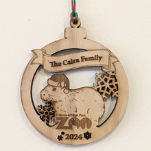 Load image into Gallery viewer, Friends of High Park Zoo 2024 Customized Ornament
