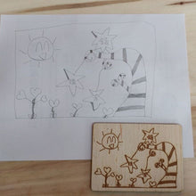Load image into Gallery viewer, Hand Drawn Image Engraved  onto Coaster or Plaque
