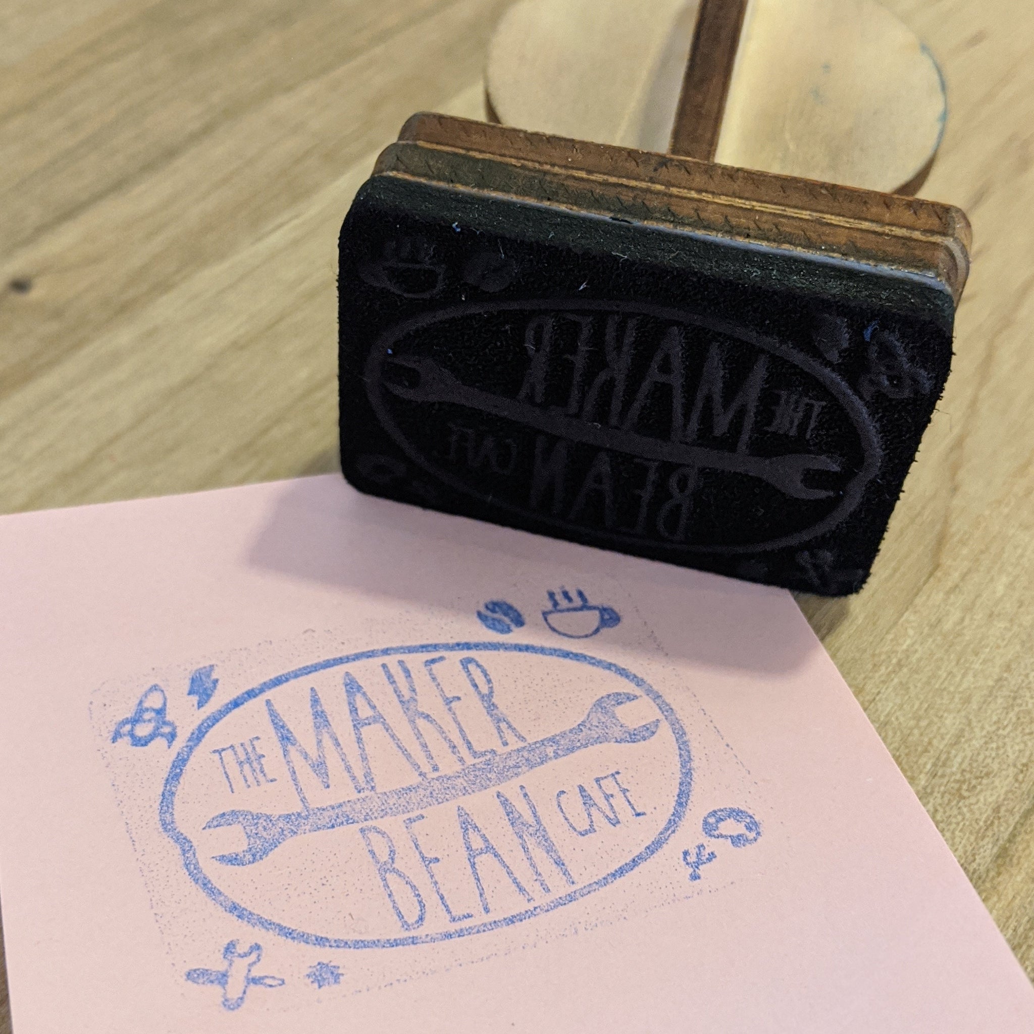 Customized Stamp – TheMakerBeanCafe