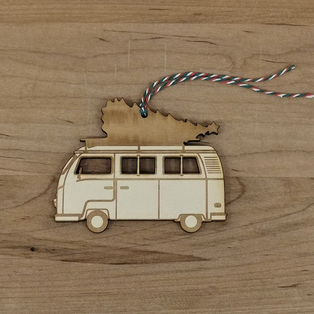VW Bus Ornament