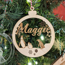 Load image into Gallery viewer, Customized Wording Ornament
