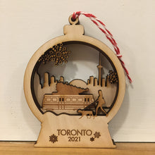 Load image into Gallery viewer, Toronto 3-Layer Snow Globe Ornaments
