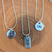 Load image into Gallery viewer, Custom Laser engraved Necklace
